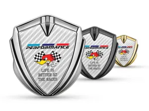 Car Badge Tuning Inspired Shiny Alloy